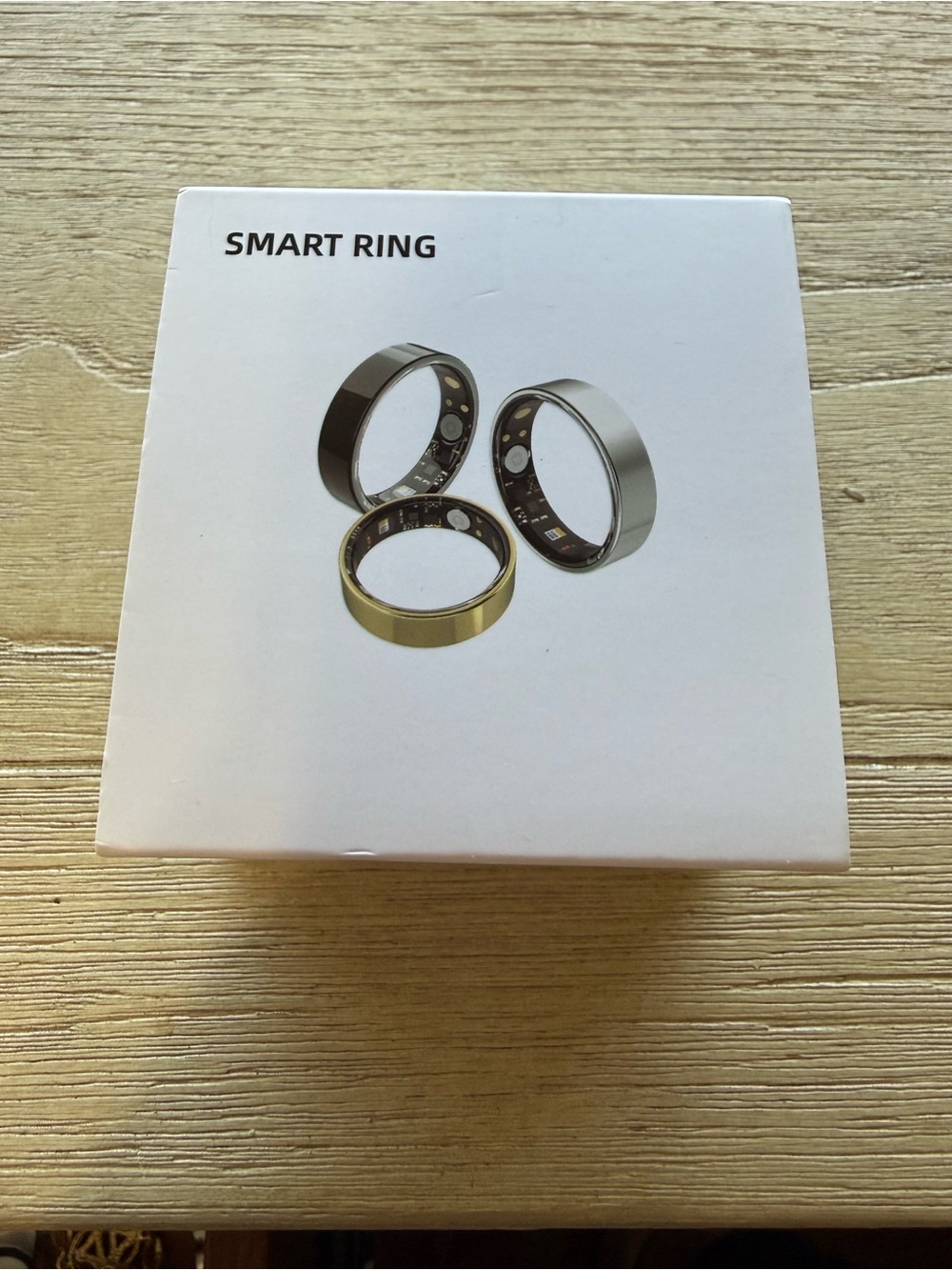 NIB Smart Ring Sz 8 - Silver-Tone